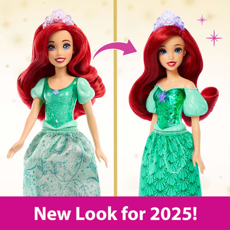 Mattel Disney Prenses - Ariel Disney prensesi oyuncakları, Ariel bebek ve aksesuarları HLW10
