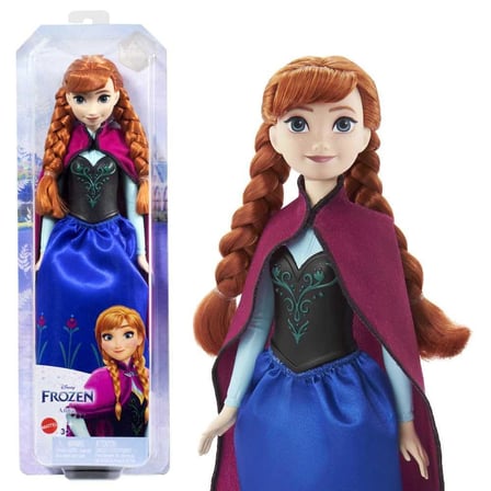 Mattel Disney Karlar Ülkesi Anna Bebek Disney Karlar Ülkesi Anna bebek ve aksesuarlar, filmden esinlenen oyuncak HLW49
