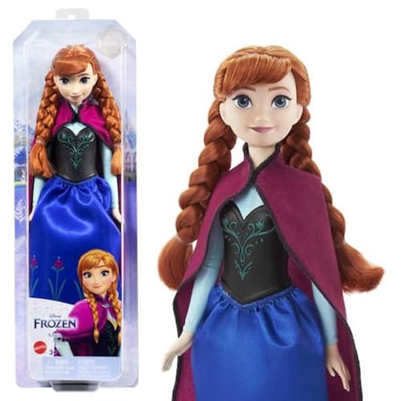 Mattel Disney Karlar Ülkesi Anna Bebek Disney Karlar Ülkesi Anna bebek ve aksesuarlar, filmden esinlenen oyuncak HLW49