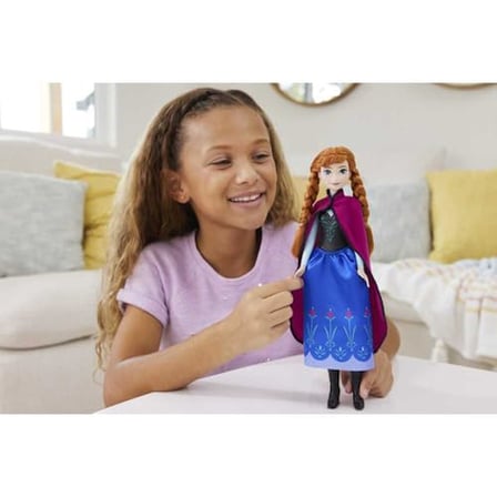 Mattel Disney Karlar Ülkesi Anna Bebek Disney Karlar Ülkesi Anna bebek ve aksesuarlar, filmden esinlenen oyuncak HLW49