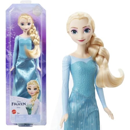 Mattel Disney Karlar Ülkesi Elsa Bebek Disney Karlar Ülkesi Elsa bebek ve aksesuarlar, filmden esinlenen oyuncak HLW47