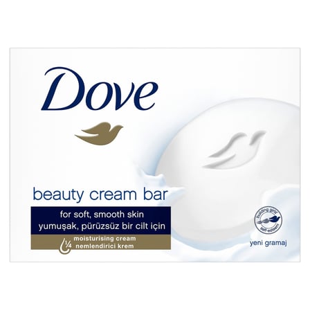 Dove Beauty Cream Bar Katı Güzellik Sabunu Original Nemledirici Etkili, 90 g