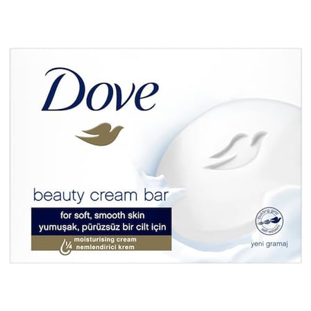Dove Beauty Cream Bar Katı Güzellik Sabunu Original Nemledirici Etkili, 90 g