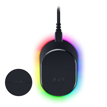 Razer Mouse Dock Pro ve Şarj Yuvası - Razer Oyun Fareleri için (Manyetik Kablosuz Şarj Yuvası, Hiper