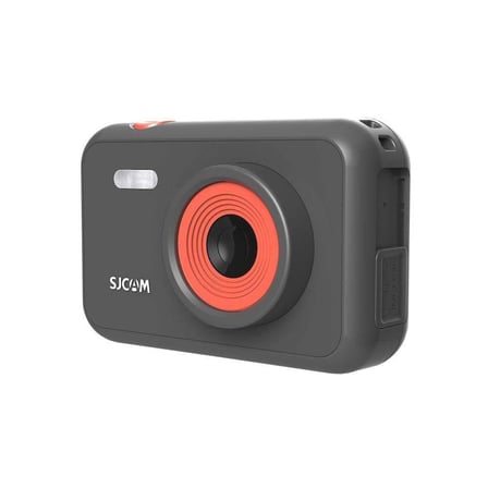 SJCAM FunCam Çocuklar için Fotoğraf Makinesi ve Kamera 1080p 12MP 2'' FHD Ekran Çerçeveler ve Komik Filtreler Snake ve Tetris Oyunları Otomatik Kapanma Zamanlayıcı Hızlandırılmış Çekim 650mAh Siyah