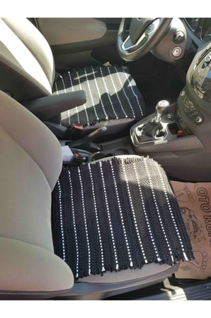 Terletmez Oto Kilim Ön Ve Arka Serme 3 Lü Set