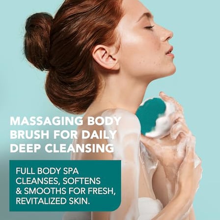 FOREO LUNA 4 vücut - Vücut Fırçası - Tüm Vücut Cilt Bakımı - Peeling Vücut Temizleyici - Losyon Aktivitelerinin Emilimini Artırır - Premium Lenfatik Drenaj Cilt Bakım Aleti - Su Geçirmez - Şarj