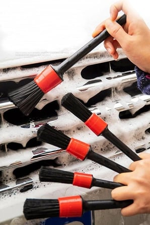 Mobee Detail Brush Oto Detay Fırçası Seti 5 'Li Kaliteli Detaylı Farklı Boyutlarda Fırça Seti