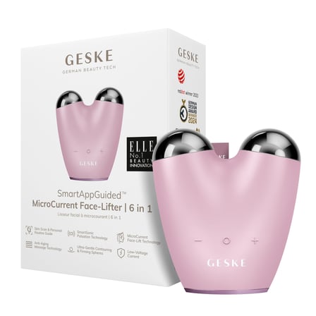 Mikro Akım 6 Mod 1 Arada Yaşlanma Karşıtı Yüz Germe ve Sıkılaştırma Sağlayan Bakım Cihazı PEMBE