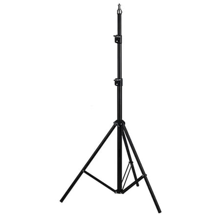 Coverzone Tripod Kamera Işık Ayağı Döküm Demir 940GR Fotoğraf Makinesi Paraflaş Kamera 70 cm-210 cm Açılabilir Katlanabilir Tripod Yayıncı Vlog Youtuber Işık Tripod Ayağı TR8899