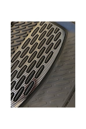 Volkswagen T- Uyumlu Universal Derin Havuzlu Paspas Krom Karbon SAF000TE828 ile uyumlu