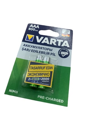 800 Ince Aaa Şarj Edilebilir Pil Tansiyon Aleti Cihazı Için Aaa Ince Şarzlı Pil 800mah