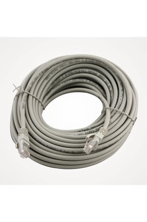 30mt 30 Metre +tv Fiber Adsl Modem Bilgisayar Arası Ethernet Internet Kablosu Ağ Network
