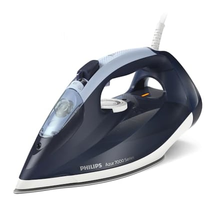 Philips 7000 Serisi Buharlı Ütü - 2800W, SteamGlide Taban, 250 g Güçlendirme, 50 g/ Sürekli Buhar, Otomatik Kapanma, Hızlı Kireç Temizleme (DST7030/20)