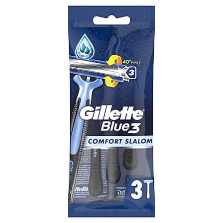 Gillette Blue3 Slalom Kullan At Tıraş Bıçağı 3'lü