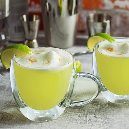 ARVALE 2 Adet Çift Cidarlı 250 ml Kulplu Cam Çay Kahve Süt Kupa Borosilikat Bardak