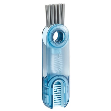 BUFFER® 3 Fonksiyonlu Pratik Şişe Temizleme Fırçası Mutfak Banyo Araç Klavye Pencere Oluklar İçin Ço