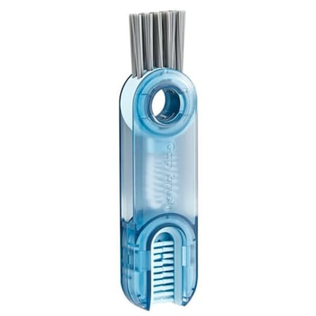 BUFFER® 3 Fonksiyonlu Pratik Şişe Temizleme Fırçası Mutfak Banyo Araç Klavye Pencere Oluklar İçin Ço