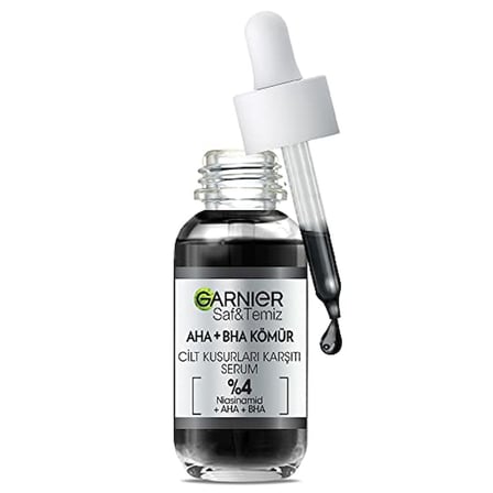 Garnier 2'li AHA+BHA CİLT KUSURLARI KARŞITI SERUM%4 [NİASİNAMİD + PEELING ETKİLİ AHA+BHA] 30ML Cilt Bakım Seti