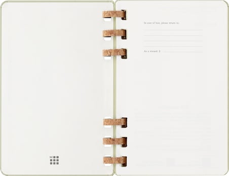 Moleskine Academic Monthly Planner 2024-25, 12 Aylık Haftalık ve Aylık Planlayıcı, Yumuşak Kapaklı Üniversite Planlayıcısı, Renkli Crush Kivi, Geniş Format 15 x 21 cm