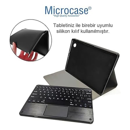 Microcase A9 SM-X210 11 inch Tablet Bluetooth Touchpad Klavye + Bluetooth Mo