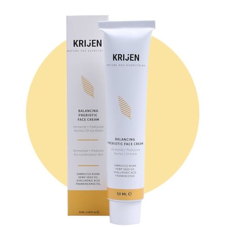 Krijen Nature Everything Kenevir Tohumu + Hyaluronik Asit | Fermente/Prebiyotik Karma Cilt Yüz Kremi 50 Gr