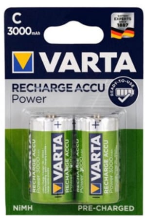 3000mah Bebek Ana Kucağı Pili 3000mah C Orta Boy Pil 2li Paket Tombul Lr14 R14 Mn1400 Am2