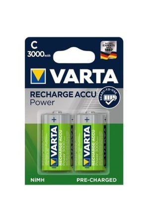 3000mah Bebek Ana Kucağı Pili 3000mah C Orta Boy Pil 2li Paket Tombul Lr14 R14 Mn1400 Am2