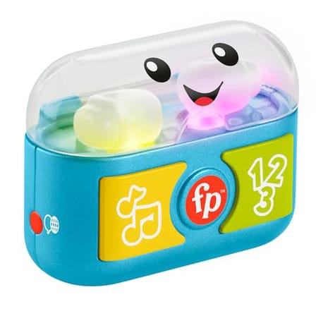 Fisher-Price Eğlen ve Öğren Eğlenceli Kulaklıklar Fisher-Price Eğlen ve Öğren Eğlenceli Kulaklıklar, birden fazla dil desteği bulunan müzikli, eğitici oyuncak HWY47