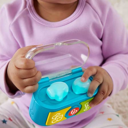 Fisher-Price Eğlen ve Öğren Eğlenceli Kulaklıklar Fisher-Price Eğlen ve Öğren Eğlenceli Kulaklıklar, birden fazla dil desteği bulunan müzikli, eğitici oyuncak HWY47