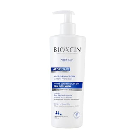 Bioxcin Atopicare Besleyici Krem – Atopiye Eğilimli ve Kuru Ciltler İçin – 500 ml – Seramid Kompleks