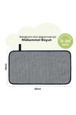 Monnhein Bebek Bakım Örtüsü, Bebek Alt Açma Minderi, Su Geçirmez Bebek Minderi, Planets