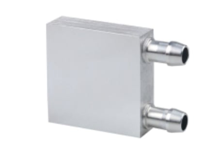 UNİCHROME Alüminyum Sıvı Su Cpu Isıtma Soğutma Bloğu 40x40mm