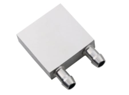 UNİCHROME Alüminyum Sıvı Su Cpu Isıtma Soğutma Bloğu 40x40mm