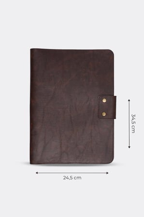 Organizer Evrak & Laptop & Tablet Çantası, Macbook Air Pro 13-14 Inç Uyumlu, Crazy Kahve, S2073