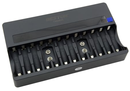 Beston BST-C9028WL Pil Şarj Aleti Universal Dijital Ekranlı 9V-AA-AAA Ni-Mh Ni-Cd Li-İon