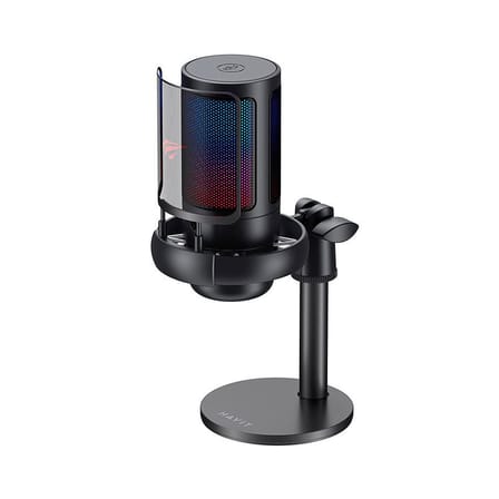 Havit Gamenote GK50 PRO RGB Gaming Profesyonel Oyuncu Yayıncı Mikrofonu ve Masa Standı