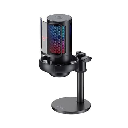 Havit Gamenote GK50 PRO RGB Gaming Profesyonel Oyuncu Yayıncı Mikrofonu ve Masa Standı