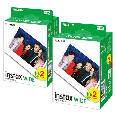 Instax Wide 400 İnstant Fotoğraf Makinesi - 40'lı film (Yeşil)