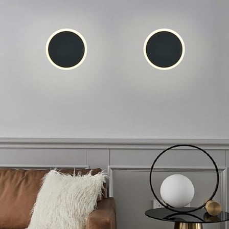 Ucuz Geldi Dekoratif Led Işık Dokunmatik Renk Geçişli Duvar Aydınlatma 6w 14cm Luna Hero Led Aplik Üç Renk Işık