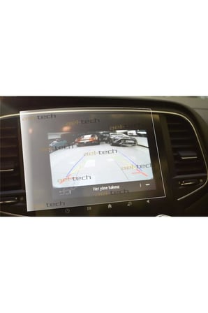 ael-tech Renault Megane Touch ve Icon 7 inç Navigasyon uyumlu Nano Ekran Koruyucu 2023