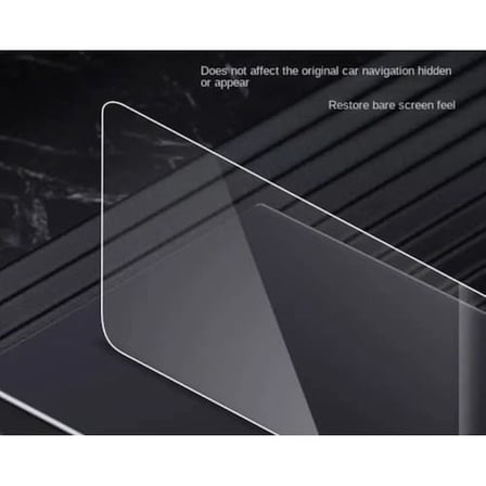 ael-tech Renault Megane Touch ve Icon 7 inç Navigasyon uyumlu Nano Ekran Koruyucu 2023