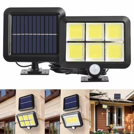Greentech Güneş Enerjili 120 Cob Led Aydınlatma/GT-SL09