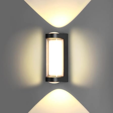 Ucuz Geldi Dekoratif 3 Yönlü Led Aydınlatma 9w 3200K Gün Işığı İç ve Dış Mekan Lara Led Aplik Duvar Lambası