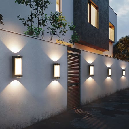 Ucuz Geldi Dekoratif 3 Yönlü Led Aydınlatma 9w 3200K Gün Işığı İç ve Dış Mekan Lara Led Aplik Duvar Lambası