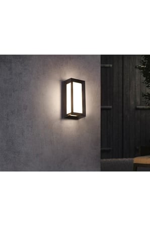 Bahçe Aydınlatması Led Işık 25cm E27 Duylu Zita Ultra Bahçe Duvar Aplik Su Geçirmez