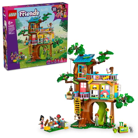 LEGO Friends Arkadaşlık Ağaç Ev Buluşma Yeri 42652-8 Yaş ve Üzeri Kız ve Erkek Çocukları için Mini B