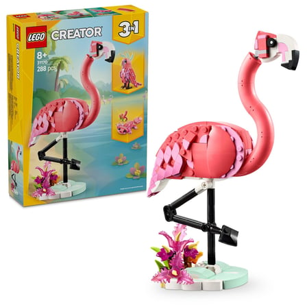 LEGO Creator 3'ü 1 Arada Vahşi Hayvanlar: Pembe 31170