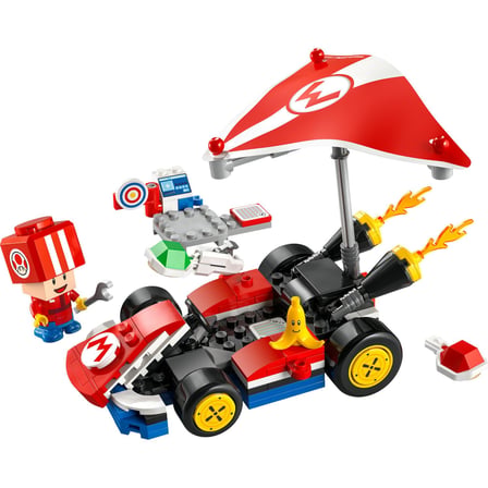 LEGO Super Mario: Mario Kart – Standard Kart 72032, 7 Yaş ve Üzeri Erkek ve Kız Çocukları için Yarat