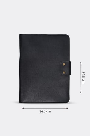 Organizer Evrak  Laptop  Tablet Çantası, Macbook Air Pro 13-14 İnç Uyumlu, Siyah Costa, S2073-1